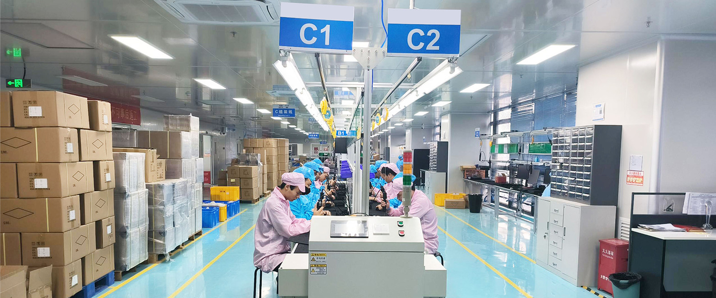 Shenzhen Xin Saike Technology Co.,Ltd. línea de producción del fabricante