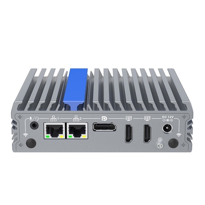 J3710 Triple Display 2 HDMI DP Dual Lan Mini Pc para señalización digital