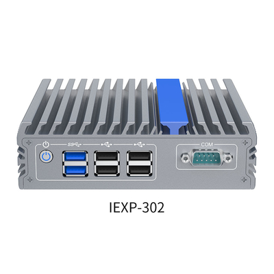 Pc sin ventilador de doble lan Rs232 J3710 Sim Card Linux Mini Computadora de escritorio