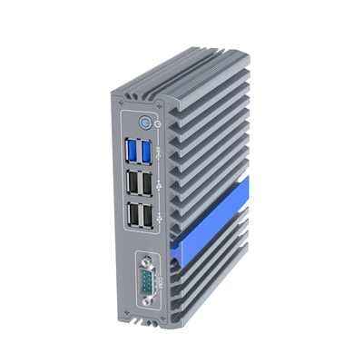 Compacto Mini PC industrial sin ventilador J3710 CPU Mini PC con Windows 11