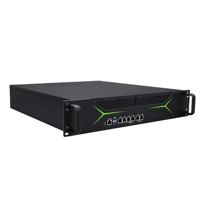 4 puertos ópticos o 4 puertos de red 2U Dual Ram Slot Rackmount Servidores