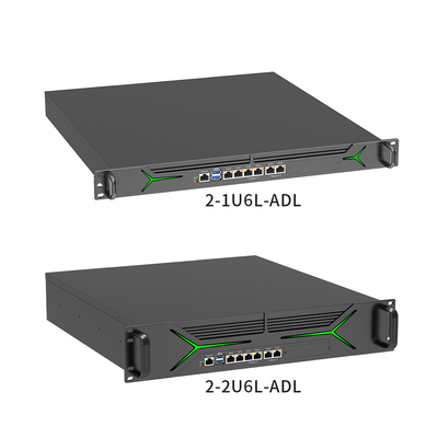6 Intel 1000m Puertos 2u Dispositivos montados en rack Aplicación para base de datos