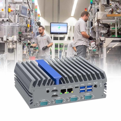 12a generación I5-1235u Computadora industrial 4 RS232 Ddr5 Nvme Ssd 1215u