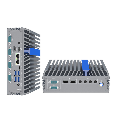 Mini PC industrial sin ventilador con CPU Intel Core I7-1255U