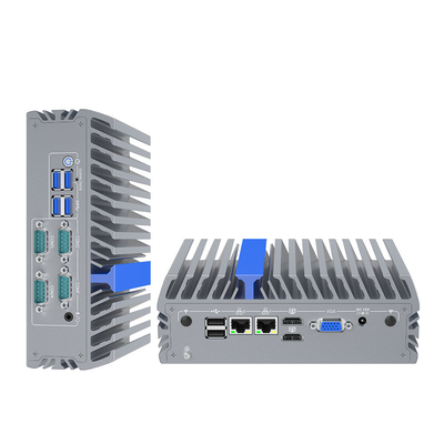 2 Ethernet 4 USB 2 COM DDR4 Linux 12a generación N100 Mini PC de escritorio