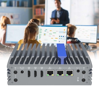 Almacén inteligente PC Linux sin ventilador 12a generación I3 I5 I7 Ddr5 Mini PC