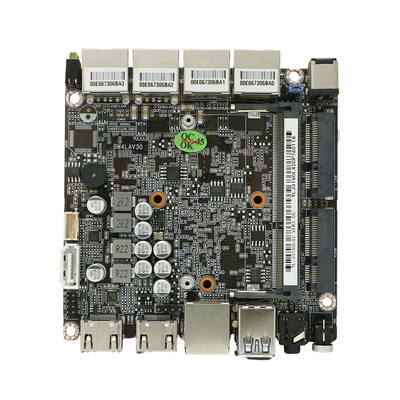 Tarjeta base de mini PC personalizada Tarjeta base NUC con memoria DDR3 DC 12V 2 USB 2.0