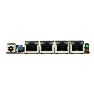 Tarjeta base pequeña J3160 NUC con 4 puertos Gigabit Ethernet LAN 2 USB 2.0