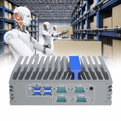 Intel Celeron J6412 Cuad Core Mini Computadora con puertos LAN duales