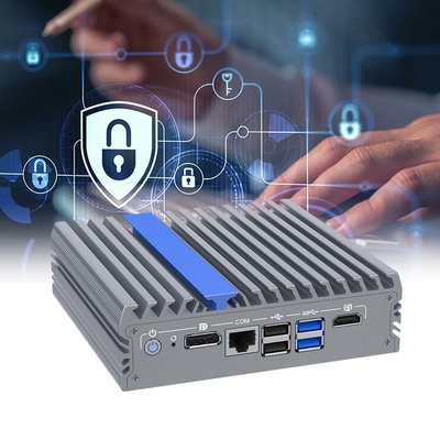 DC 12V N100 Firewall Mini PC 2.5G 4 LAN DDR5 Enrutador suave Pfsense