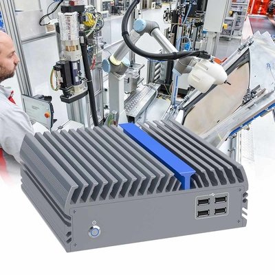 Dual LAN RAM expandible y SSD Fanless Box PC con Intel I7-12700T