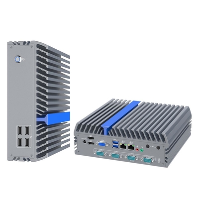 PC industrial robusto con doble Gigabit LAN PC integrado con hasta 64 GB de memoria