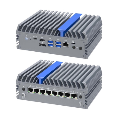 Computadora de cortafuegos industrial de 14a generación Core Ultra 7 155u con 4 usb 3.2