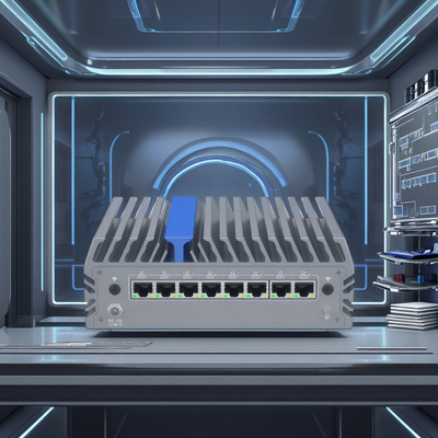 Firewall PC 6 Puertos de LAN sin ventilador Mini PC Firewall Router Pfsense