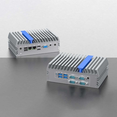 N100 Mini Pc 2 puertos Ethernet Mini Pc 2 Lan 4 COM RS232 RS485