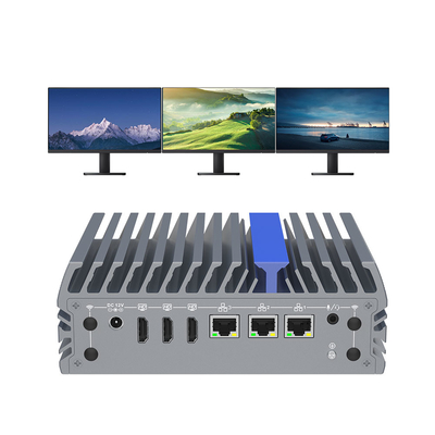 12a generación i3 1215U PC industrial 4K HDM Solución de automatización compacta y confiable
