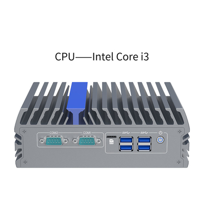 Industrial Box PC i3 1215U12a generación de rendimiento Triple 4K HDM para automatización