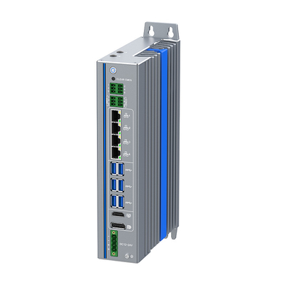 DC 12V-24V Mini PC sin ventilador Intel 12a 13a 14a generación Core I3 I5 I7 Procesador de escritorio Mini Box PC para IOT
