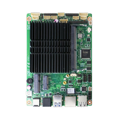 DDR4 102mm X 148mm 3.5 pulgadas placa base de PC con procesador N5095 y 1 X almacenamiento MSATA para quiosco de autoservicio