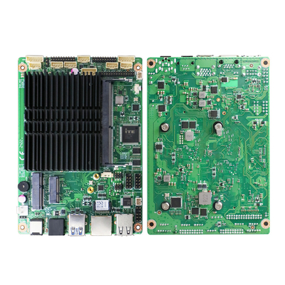 Etail N5095 3,5 pulgadas placa base con arquitectura X86 2 Rs232 puertos y un puerto de red