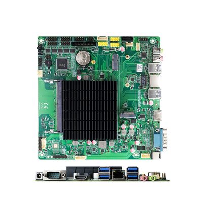 Tarjeta base Mini Itx sin ventilador con gráficos Intel UHD y 10 puertos USB