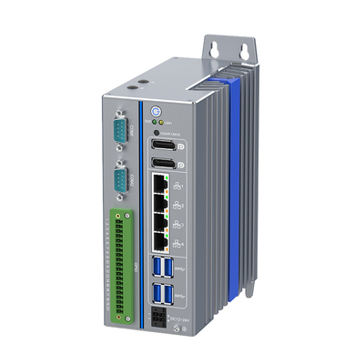 Din Rail Mini Pc I7-1255U Procesadores 4 Lan 4 Usb Linux Mini Pc