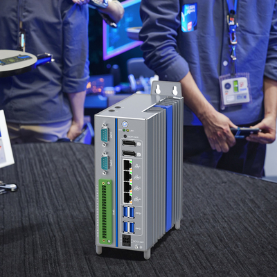 Aplicación de cortafuegos 4 lan NVMe SSD Wi-Fi 4G LTE pantalla dual 4K Mini PC sin ventilador