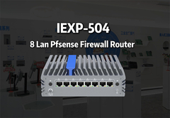 IEXP-504 8 Lan Router de cortafuegos